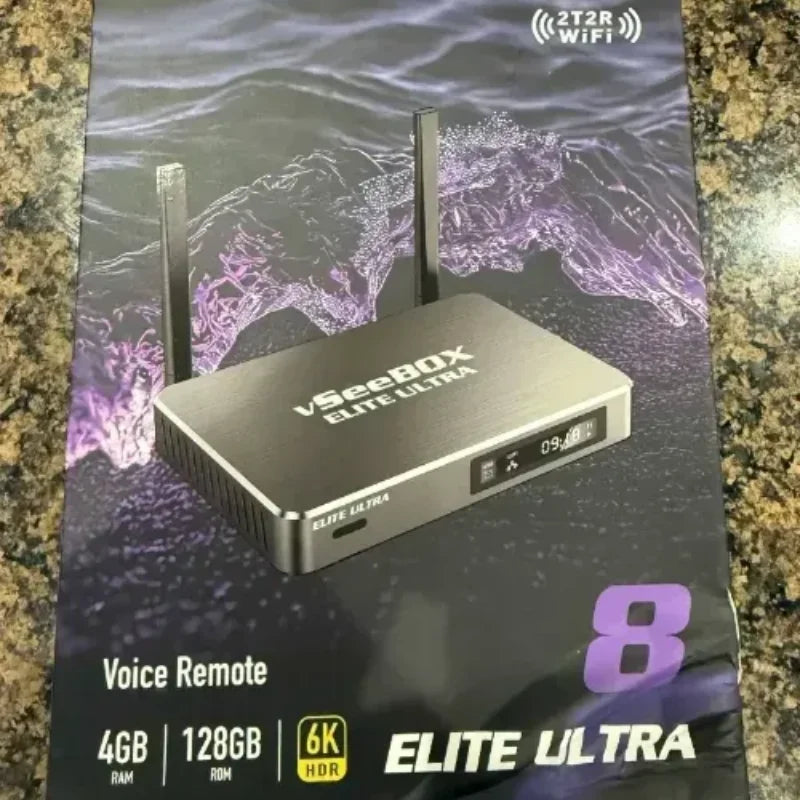 Vseebox Elite Ultra Dvb T2 Hdr10 Streaming Television Box
