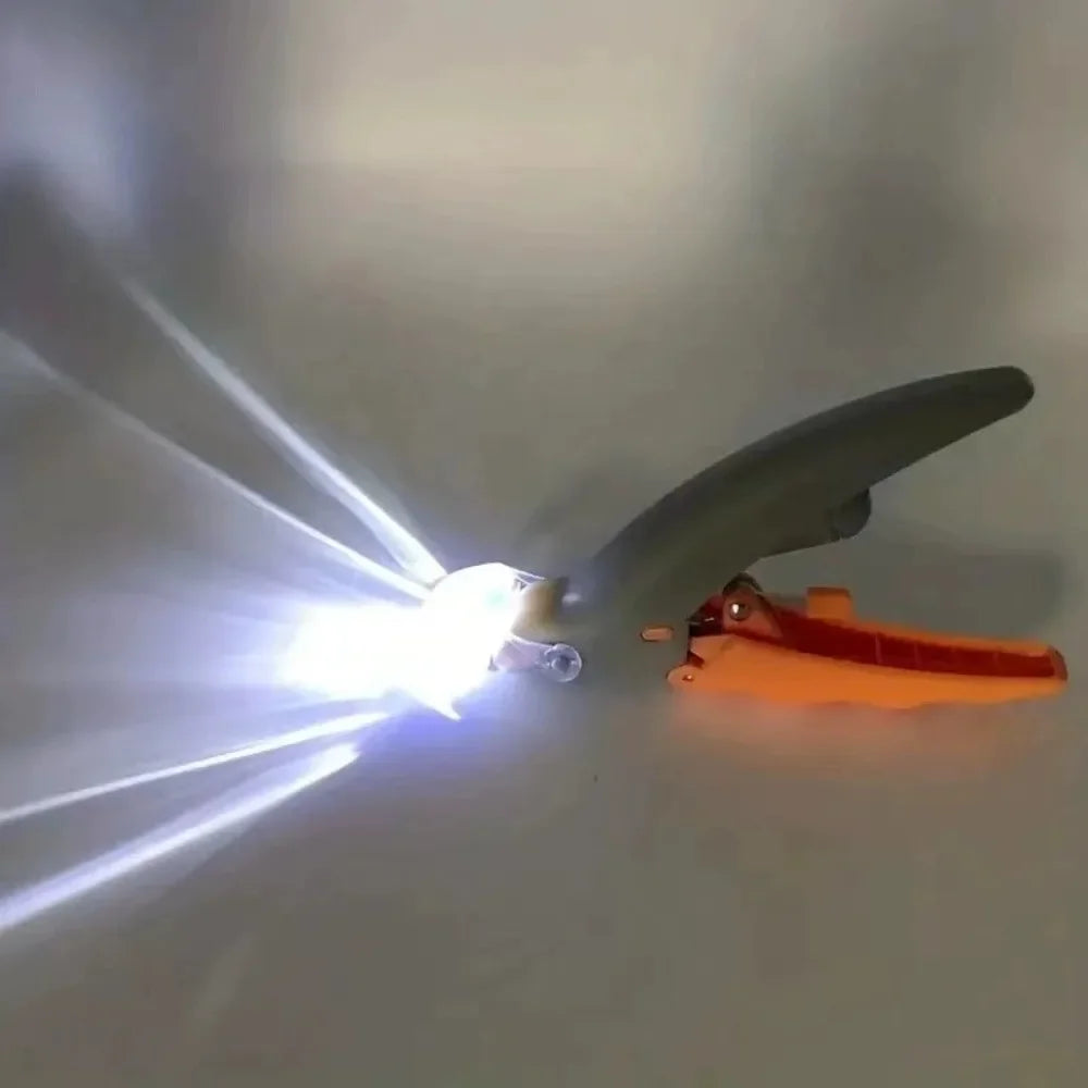 Stainless Steel Pet Nail Clipper With Clear Led Bloodline Indicator