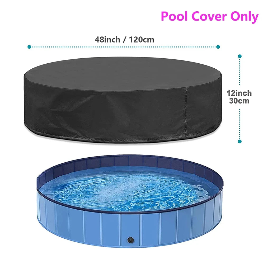 Waterproof Foldable Dog Pool Portable Large Pet Grooming Tub