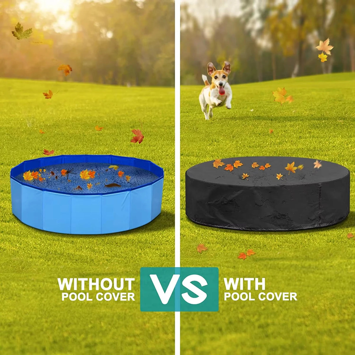 Waterproof Foldable Dog Pool Portable Large Pet Grooming Tub