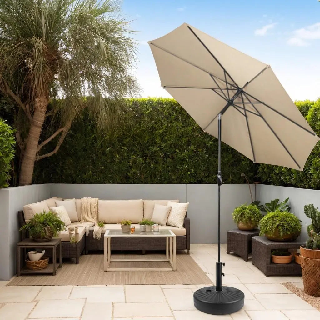 Adjustable Outdoor Patio Umbrella Weighted Anchor Base