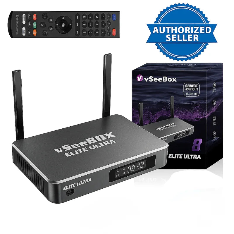 Vseebox Elite Ultra Dvb T2 Hdr10 Streaming Television Box