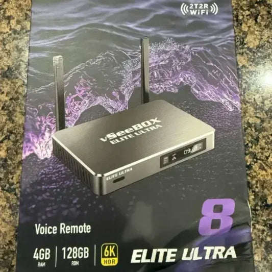 Vseebox Elite Ultra Dvb T2 Hdr10 Streaming Television Box