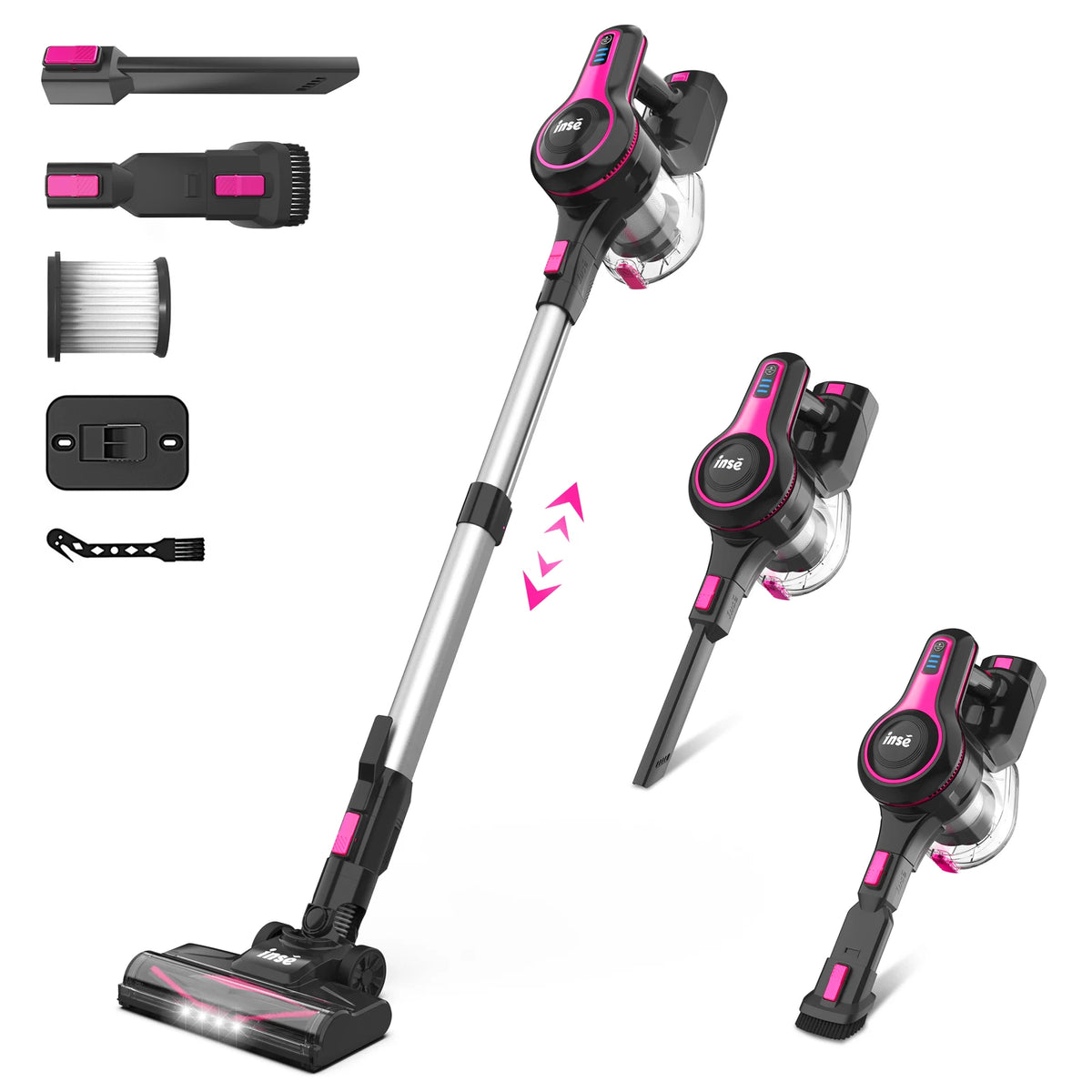 Inse N5t Cordless Vacuum Cleaner 25Kpa With Hepa Filter