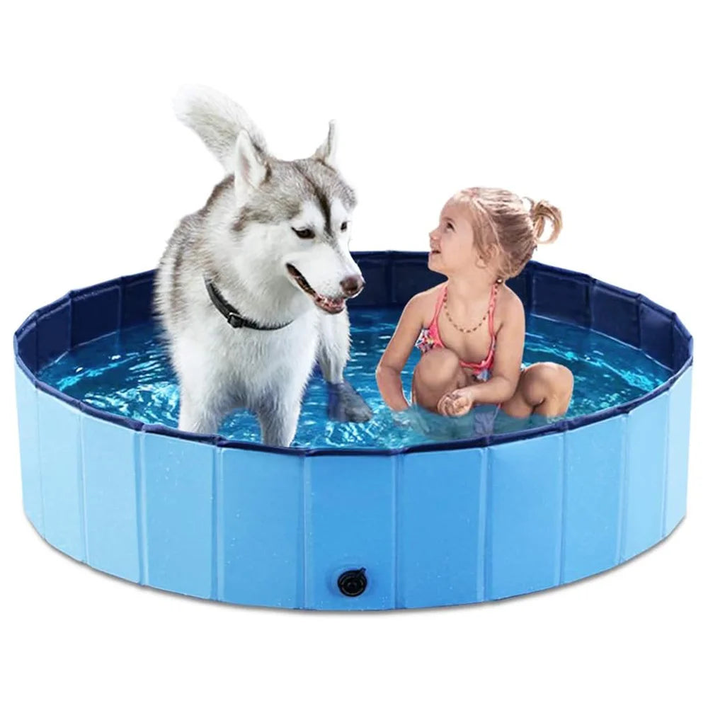 Waterproof Foldable Dog Pool Portable Large Pet Grooming Tub