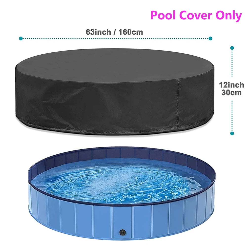 Waterproof Foldable Dog Pool Portable Large Pet Grooming Tub