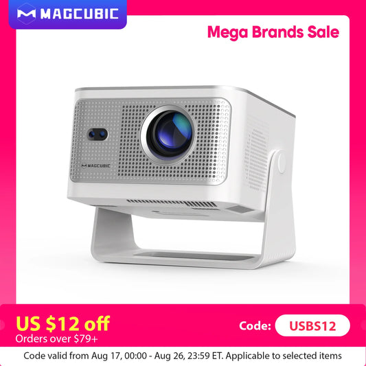 Magcubic Android 14 Projector 900 ANSI Auto Focus Native 1080P